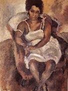 Jules Pascin Lady oil on canvas
